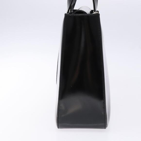 GUCCI Interlocking Hand Bag Patent Leather Black 000 1013 000 1013 - Picture 4 of 12